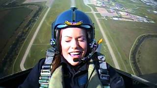 Vanessa Brown Flies with the Blue Angels [upl. by Ande]