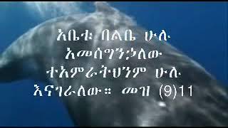 EthiopianProtestantmezmur New gospel song Instrumental Abet meheret yebezalet ዳንኤል አምደ ሚካኤል [upl. by Goulder]