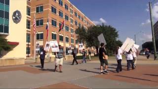 Justice For Clinton Allen DPD HQ 20130904 [upl. by Aisatana449]