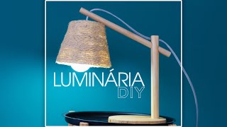 LUMINÁRIA DIY  Série de Reforma de Quarto de Casal [upl. by Ermengarde715]