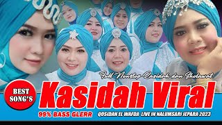 FULL NONSTOP LAGULAGU VIRAL QASIDAH DAN SHOLAWAT 2023  EL WAFDA LIVE IN NALUMSARI JEPARA [upl. by Osnofla]