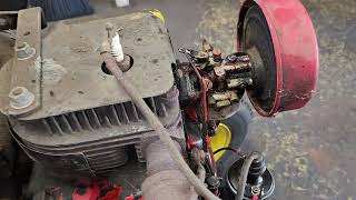 1962 Wheel Horse lawn tractor model 702 First inspection after getting it home [upl. by Ettessil]