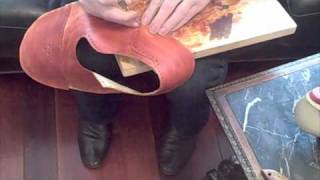 How to Make a Shoe by Hand Part 4 Closing the Upper [upl. by Maitland6]