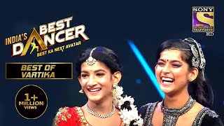 Vartika amp Gouravs Impromptu FaceOff Has Everyone Dazzled  India’s Best Dancer 2  Best Of Vartika [upl. by Lehsreh]