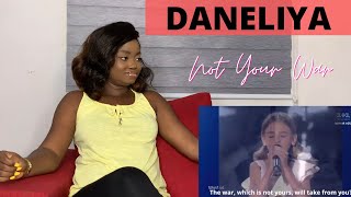 Black Girl Reacts To Daneliya Tuleshova Данэлия Тулешова  quot Not Your War quot [upl. by Henke]