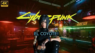 Walking Through El Coyote Cojo Cyberpunk 2077 4K [upl. by Carlotta]