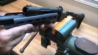 Saiga 12 Pistol Grip Conversion Part 5 AK47 Shotgun [upl. by Jodoin878]