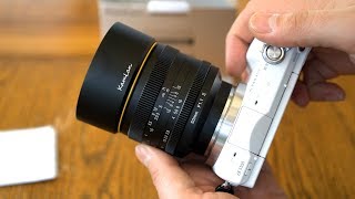 f11 AND image quality Its back Kamlan 50mm f11 Mark 2 lens review and comparison [upl. by Eniwtna]