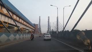 Taratala Majherhat Bridge to Alipore zooTaratala FlyOver and Majherhat Bridge Kolkata [upl. by Fairman]