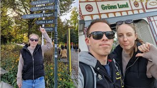 What does Gröna Lund actually mean An attempted vlog from Stockholm Sweden October 2024 [upl. by Ymerrej477]