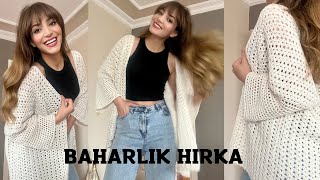 ÇOK KOLAY ŞIK SPOR ve TARZ🤩BAHARLIK HIRKA [upl. by Yahska]