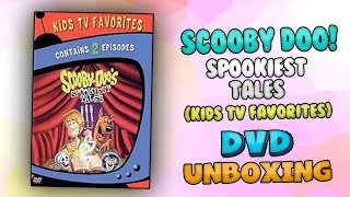 Scooby Doo Spookiest Tales Kids TV Favorites DVD  UNBOXING [upl. by Australia]