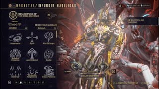 WARFRAMEHARROW PRIMECAMINO DE ACEROBUILDhelmito [upl. by Esenej]