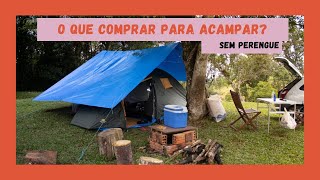 O que levar para o Camping iniciantes [upl. by Calli]