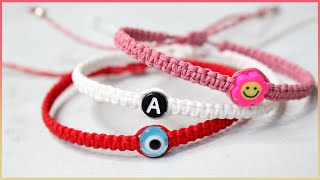 PULSERAS FACILES DE VENDER💸 como hacer una pulsera de hilo✨ [upl. by Siberson]