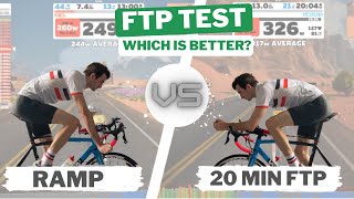 Ramp vs 20 minute Functional Threshold Power FTP test [upl. by Neve]