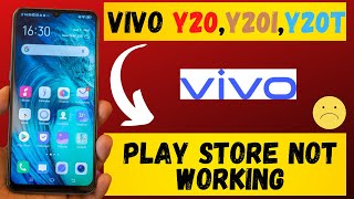 vivo play store not working  Playstore problem  Not Downloading Applications VIVO y20y20iy20t [upl. by Ahcsrop]