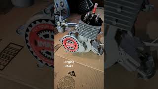 Imaycc 80cc motorized bicycle build moped automobile [upl. by Htomit142]