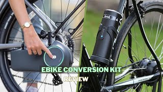 Best Ebike Conversion Kit of 2024  Reviews Electric Budget Mid drive [upl. by Ennyroc]