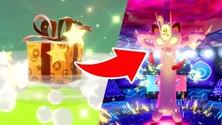 How to Get FREE GIGANTAMAX MEOWTH in Pokemon Sword and Pokemon Shield Free Exclusive Mystery Gift [upl. by Ahsened173]