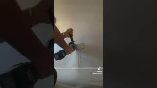 DIY adding extra socket in bedroom [upl. by Estren]