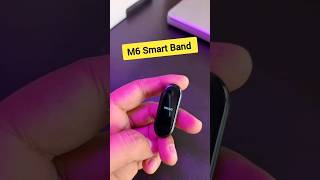 M6 Smart Band  Smart Band Under ₹299  shortfeeds 1millionviews smartwatches [upl. by Ettennil]