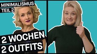 Minimalismus im Kleiderschrank Zwei Outfits für zwei Wochen Teil 2  PULS Reportage [upl. by Dunson]