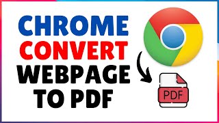 How to Convert Webpages to PDF in Chrome  Save Webpage as PDF Chrome [upl. by Holsworth27]