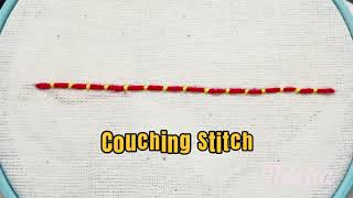 Couching Stitch [upl. by Adnahsam990]