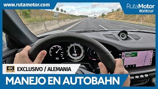 Autopista sin límite de velocidad en Alemania [upl. by Blondell]