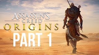 ASSASSINS CREED ORIGINS Gameplay Walkthrough Part 1  HIPPO FIGHT amp BOSS [upl. by Dichy]