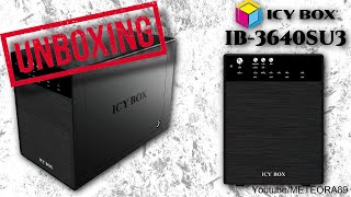 Icy Box  IB3640SU3  UNBOXING [upl. by Llerdnam]