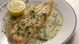 How To Make Sole Meunière With Chef Ludo Lefebvre [upl. by Naxela]