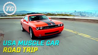 USA Muscle Car Road Trip  Part 1 Drag Racing in Reno  Top Gear  BBC [upl. by Edrahc]