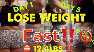 Lose Weight FAST 2023  Egg Fast Results Before and After  Weight loss Vlog [upl. by Aihsyt888]