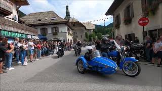 Harley days Morzine 2024 parade [upl. by Ras]