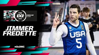 Jimmer FREDETTE 🇺🇸 FIBA 3x3 World Cup 2023  Mixtape  3x3 Basketball [upl. by Retsbew730]