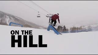 66yearold snowboarder does railslides – Vail Daily On the Hill [upl. by Manaker]