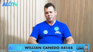 Willian Canedo  candidato a vereador por Senador Canedo com o número 44144 [upl. by Everett]