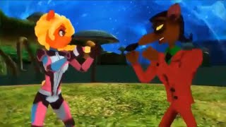 Tawna vs Pinstripe Potoroo fight Crash Bandicoot [upl. by Diad]