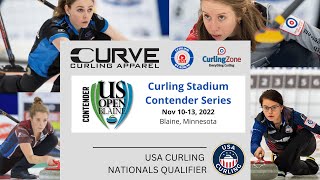 Stephanie Senneker vs Karen Dundore  DRAW 10  Curling Stadium Contender Series  Blaine Qualifier [upl. by Osber]