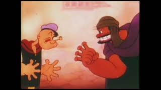 Popeye  Popeye Ali Babas Forty Thieves Classic Cartoon [upl. by Turne942]