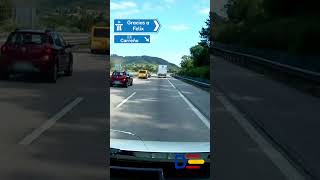 Prueba de frenos  Dashcams España [upl. by Hansiain]