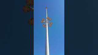 High Mast Pole Lowering Device Lighting Mounting [upl. by Ingraham791]