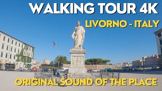 WALKING TOUR LIVORNO ITALY 4K italy italia walking [upl. by Euqininod]