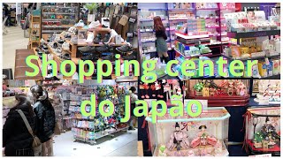 Tour por um dos maiores shopping center do Japão [upl. by Shelbi]