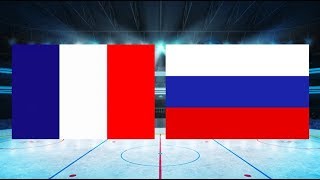 France vs Russia 07 – May 4 2018  Game Highlights  World ChampionShip 2018 [upl. by Weinert983]