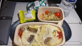 Meal Mondays  Delta Airlines Meal Service ATLLIM Economy Class [upl. by Annayad]