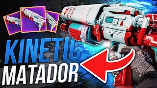 We Got a Craftable Kinetic Matador in Destiny 2 now  Someday [upl. by Belac430]