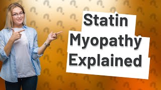 How rare is statininduced myopathy [upl. by Neilson]